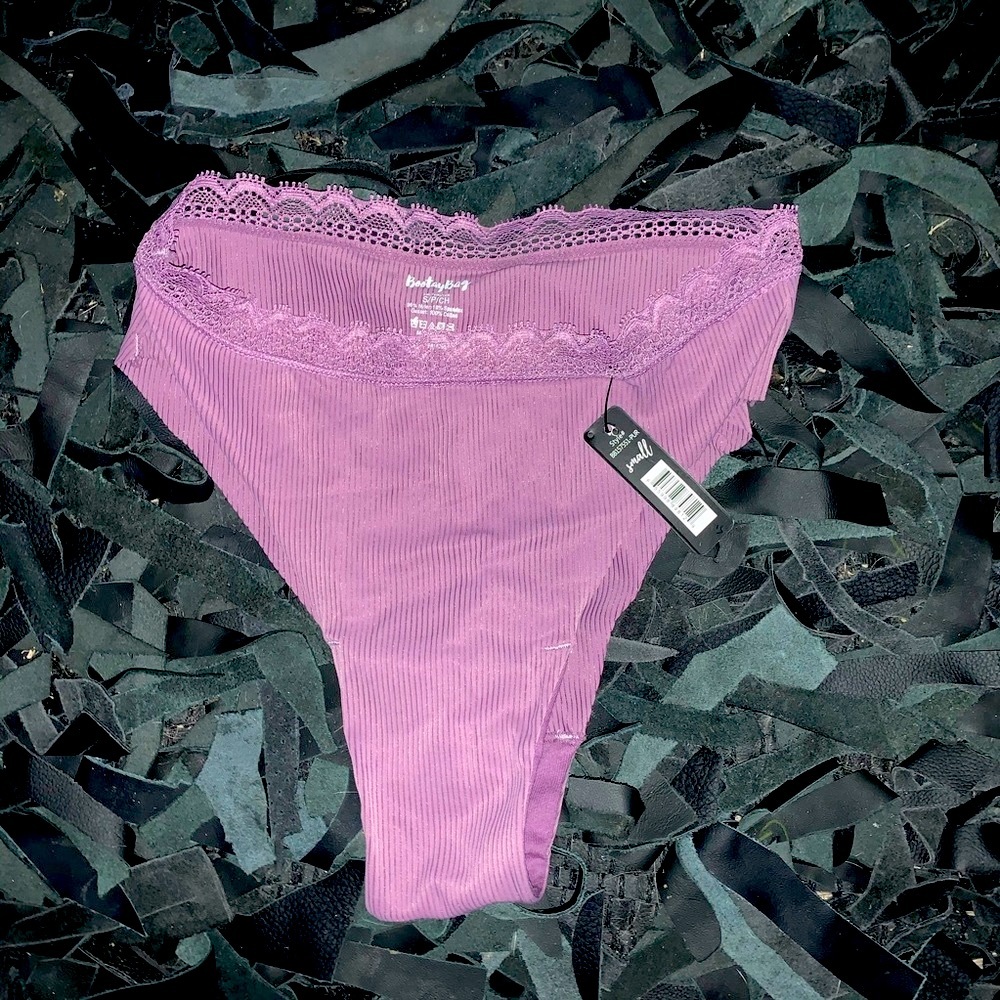 BOOTAYBAG PURPLE UNWORN BRAND NEW PANTIES